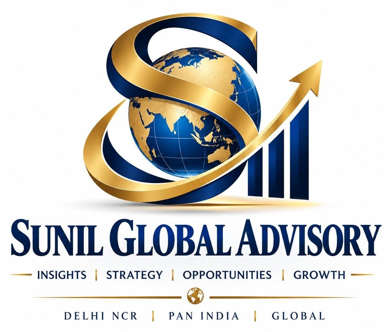 Sunil Global Advisory logo – Delhi NCR, Pan India, Global